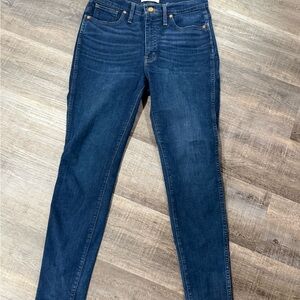Madewell Indigo Skinny Stretch Jeans